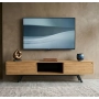 Szafka RTV-37 Drewno Lite Dąb Loft Lakier Rozmiary od 100 cm do 200 cm PREMIUM